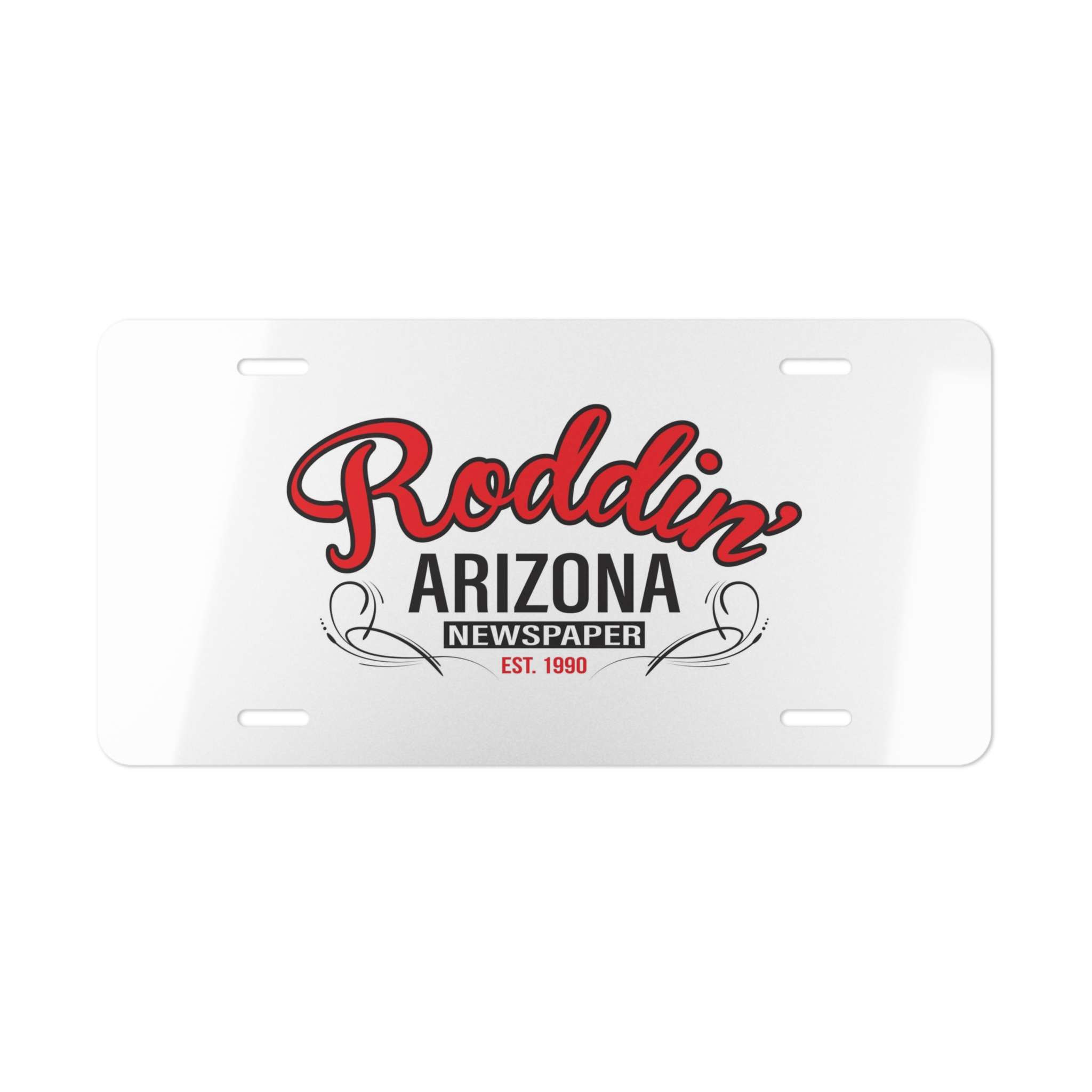 Roddin' Arizona Logo License Plate