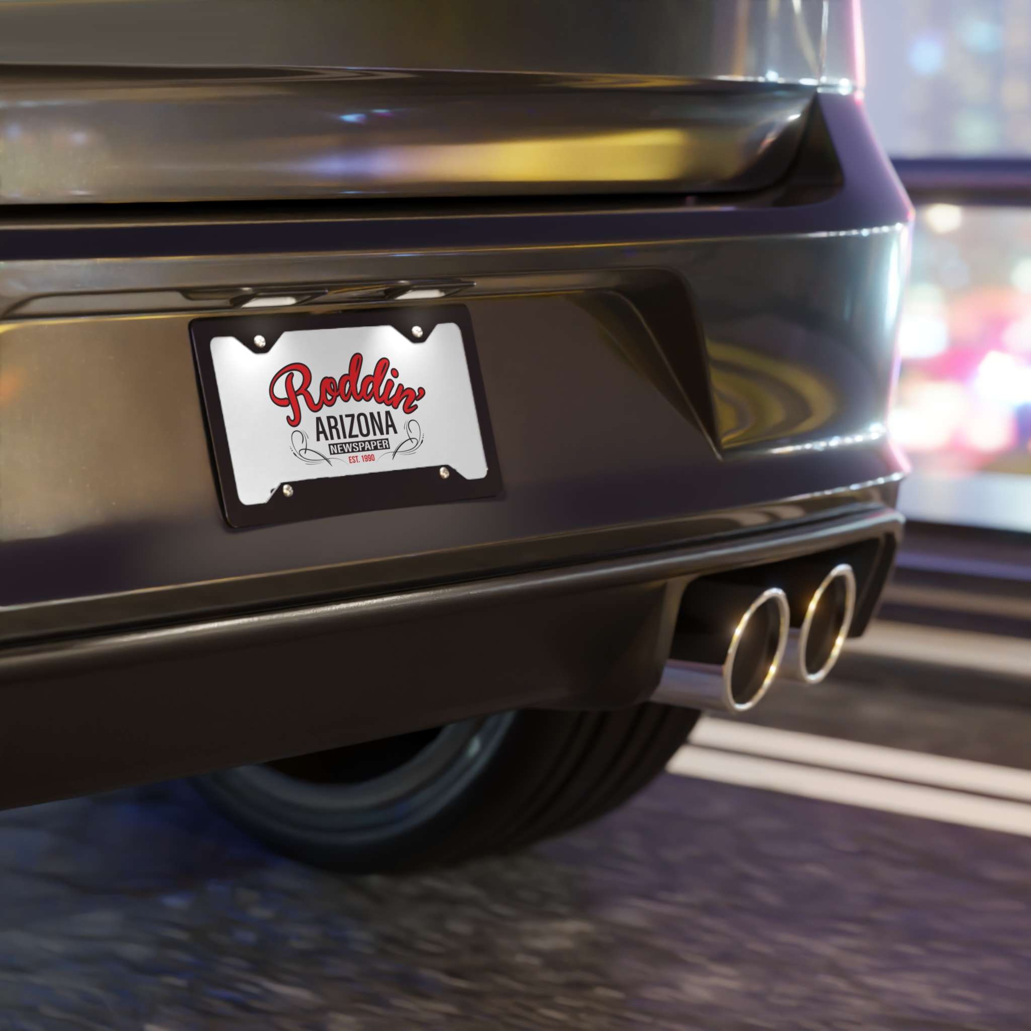 Roddin' Arizona Logo License Plate - Image 3