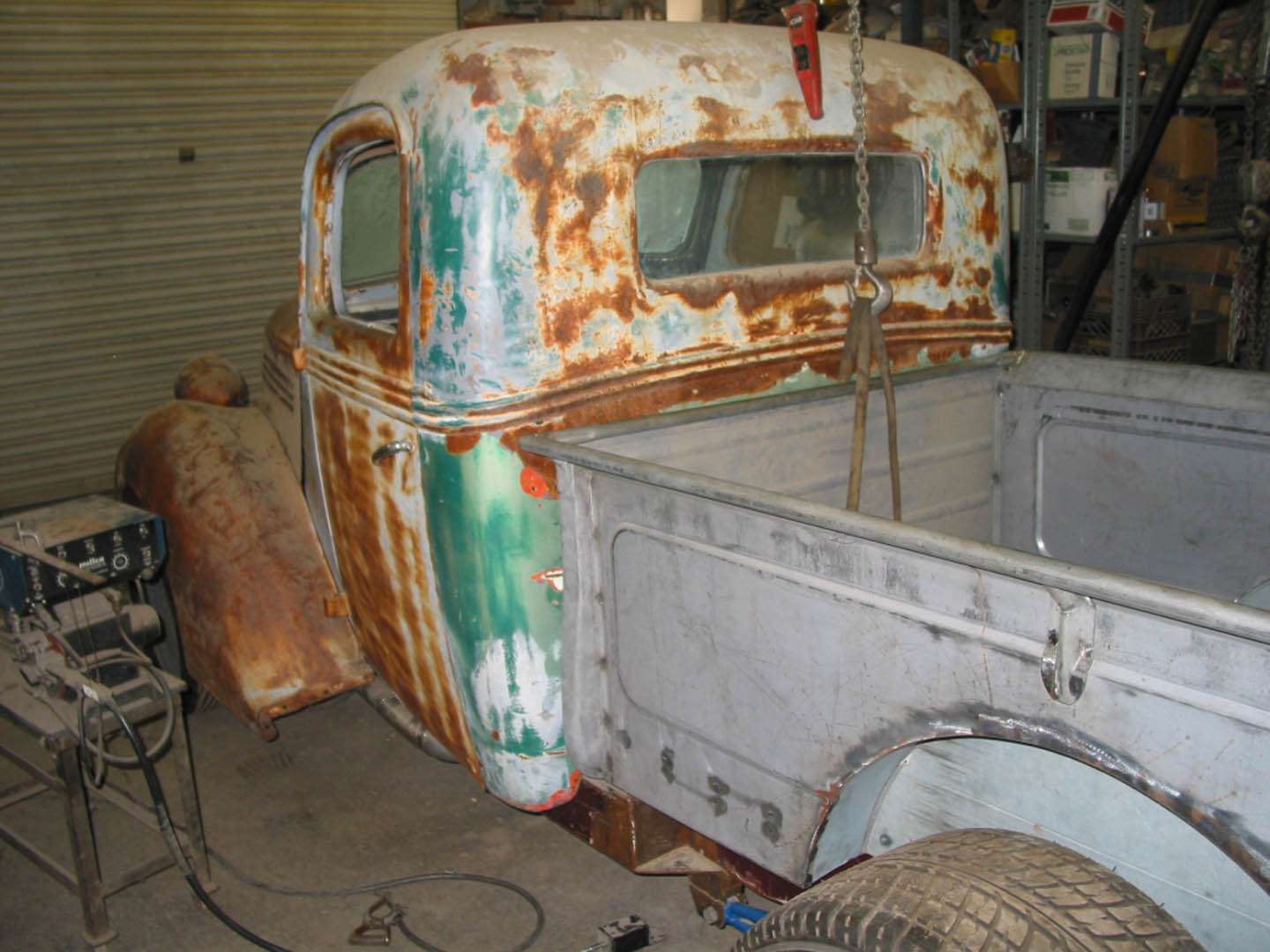 paint and rust