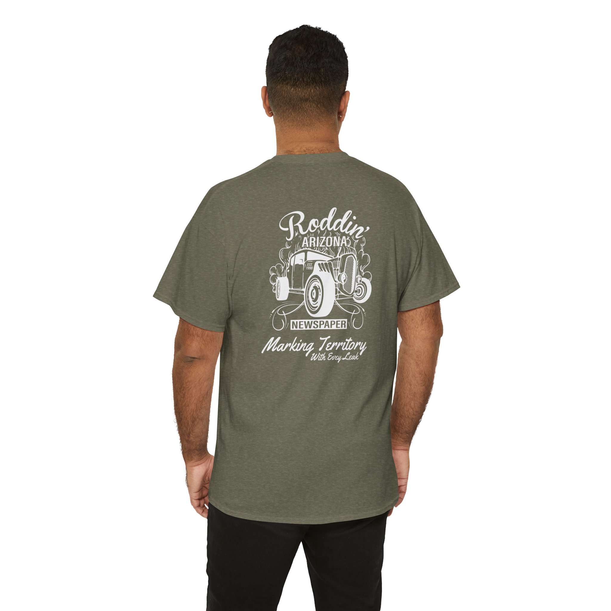 Roddin' AZ Vintage Hot Rod T-Shirt - Image 7