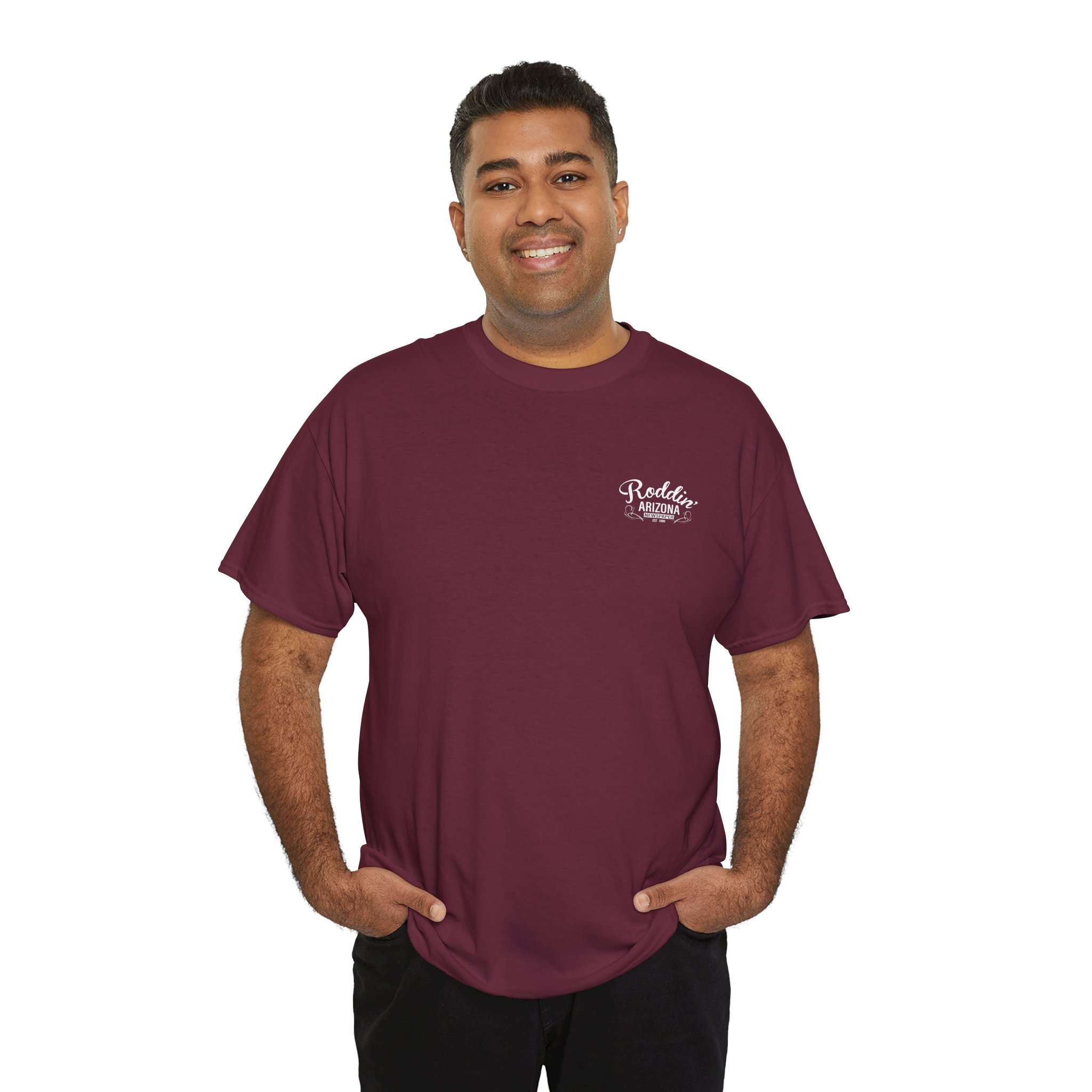 Roddin' AZ Vintage Hot Rod T-Shirt - Image 4