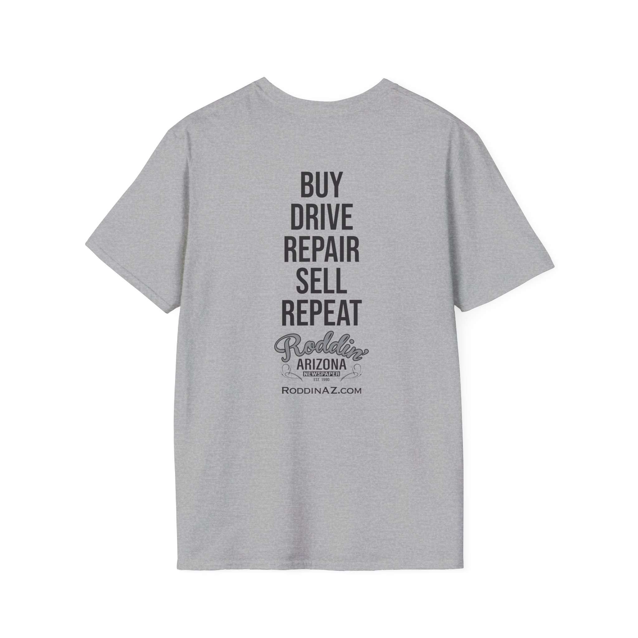 Drive • Repair • Sell • Repeat T-Shirt - Image 6
