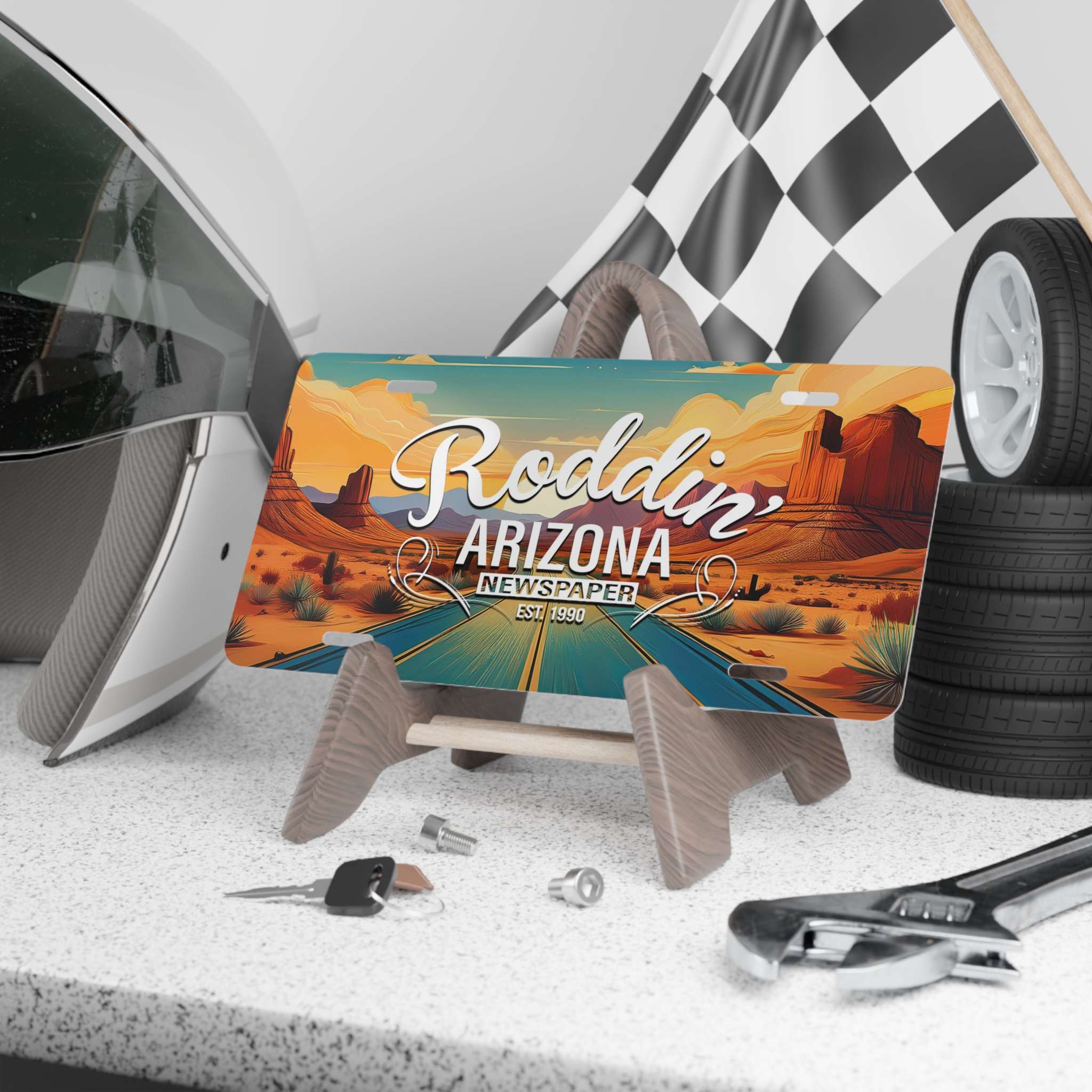 Roddin' AZ License Plate - Image 3