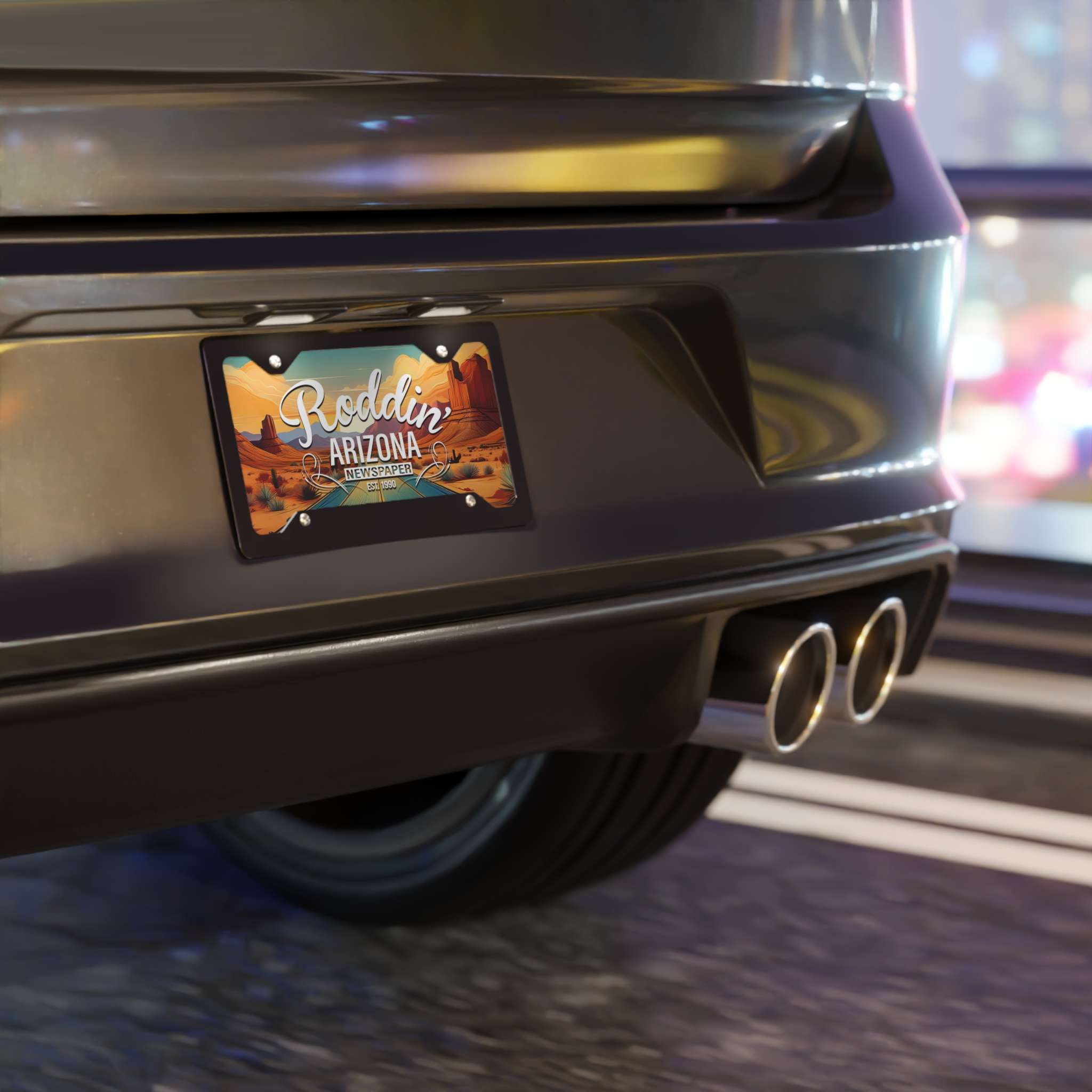 Roddin' AZ License Plate - Image 2
