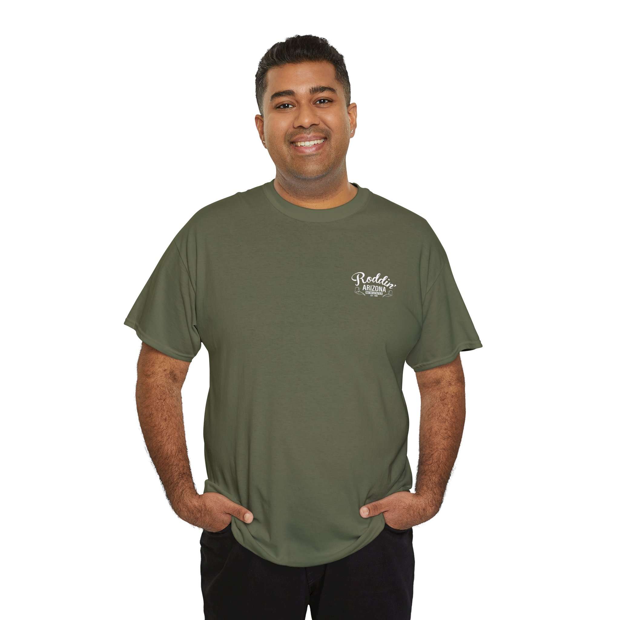 Roddin' AZ Vintage Hot Rod T-Shirt - Image 12