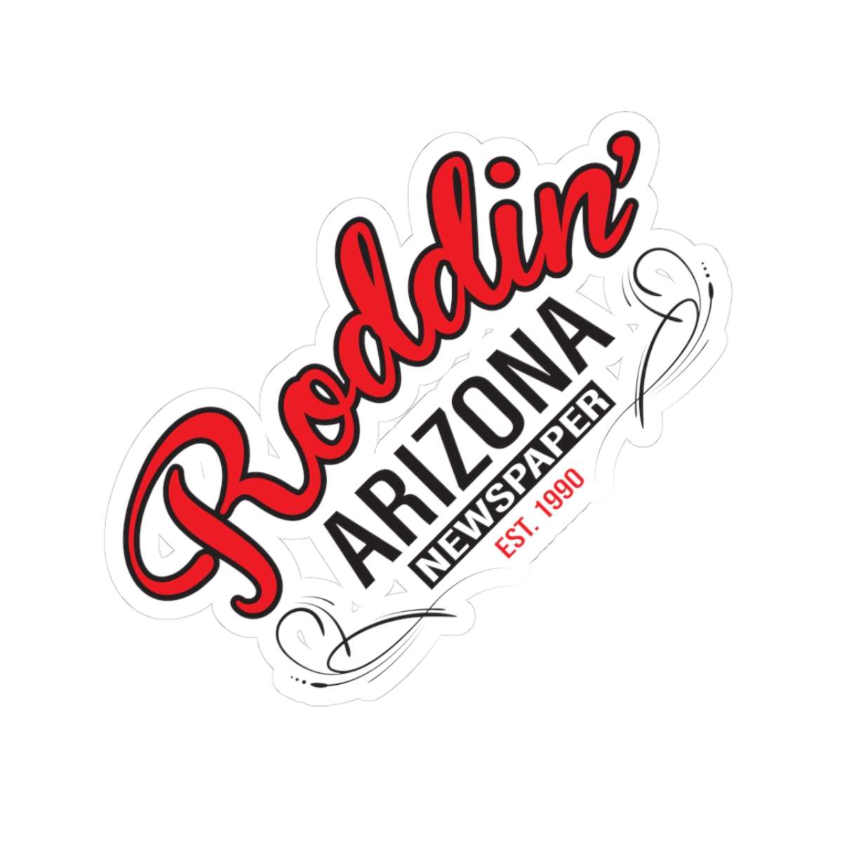 Roddin' AZ Kiss-Cut Sticker